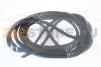 KIT SILICONE ESP. NERO Ø8MM COP. (3 MT)