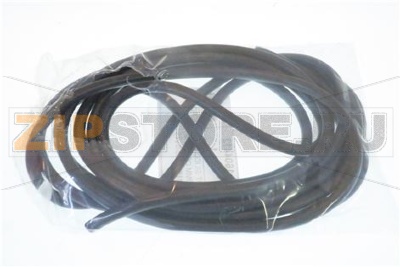 KIT SILICONE ESP. NERO Ø8MM COP. (3 MT) 