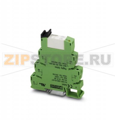 Интерфейсный блок PLC Phoenix Contact PLC-RSC- 24DC/1IC/ACT состоит из базового клеммного модуля PLC-BSC./1 IC/ACT с винтовыми зажимами и вставным миниатюрным реле, для высоких пусковых токов, устанавливается на монтажную рейку NS 35/7.5, 1 замыкающий контакт, входное напряжение 24 В постоян. тока, макс. пусковой ток до 130 А.Минимальный заказ: 10 шт.Упаковка: 10 шт.