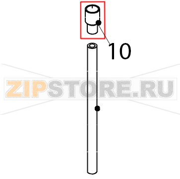 Drain tube Hoshizaki IM-65NE-25 Drain tube Hoshizaki IM-65NE-25Запчасть на деталировке под номером: 10