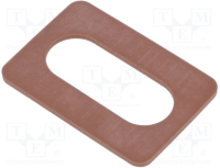 Прокладка плоская, IP65 Hirschmann GSA 20-3 NBR LIGHT BROWN