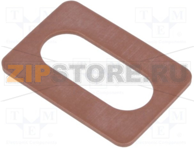 Прокладка плоская, IP65 Hirschmann GSA 20-3 NBR LIGHT BROWN 