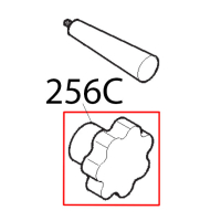 Manopola prig. aff M8, 6 lob grigia Sirman Mirra 300