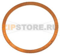 ПЛОСКАЯ МЕДНАЯ ПРОКЛАДКА Ø 30X26X1 ММ