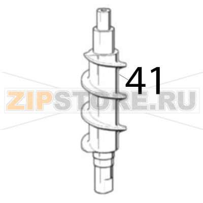 Auger Scotsman AF 124 Auger Scotsman AF 124Запчасть на деталировке под номером: 41