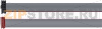 FLAT CABLE 10 POLES 580 mm
