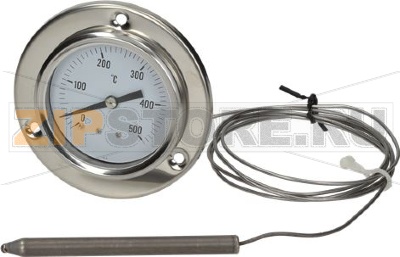 ТЕЛЕТЕРМОМЕТР БЕЛЫЙ  Ø 60 ММ 0-500°C 