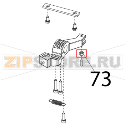 Dado es. DIN934, M6 Sirman Palladio 350 Automec Dado es. DIN934, M6 Sirman Palladio 350 AutomecЗапчасть на деталировке под номером: 73