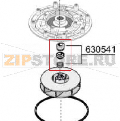 Seal for pump 100827 Comenda AC2 Seal for pump 100827 Comenda AC2Запчасть на деталировке под номером: 630541Название запчасти Comenda на английском языке: Seal for pump 100827 Comenda AC2