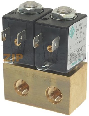 БЛОК ИЗ ДВУХ ЭЛЕКТРОМАГНИТНЫХ КЛАПАНОВ ODE Ø 1/8&quot; 220В 