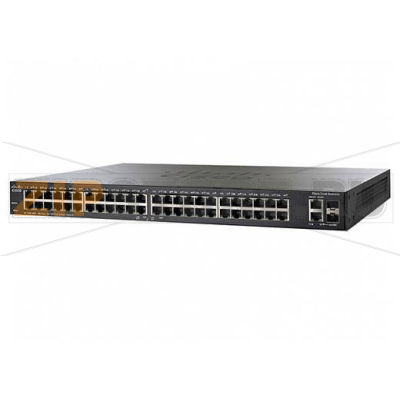 Коммутатор 10/100 Мб/с, 48 портов, RJ-45 Cisco SF250-48-K9-EU 