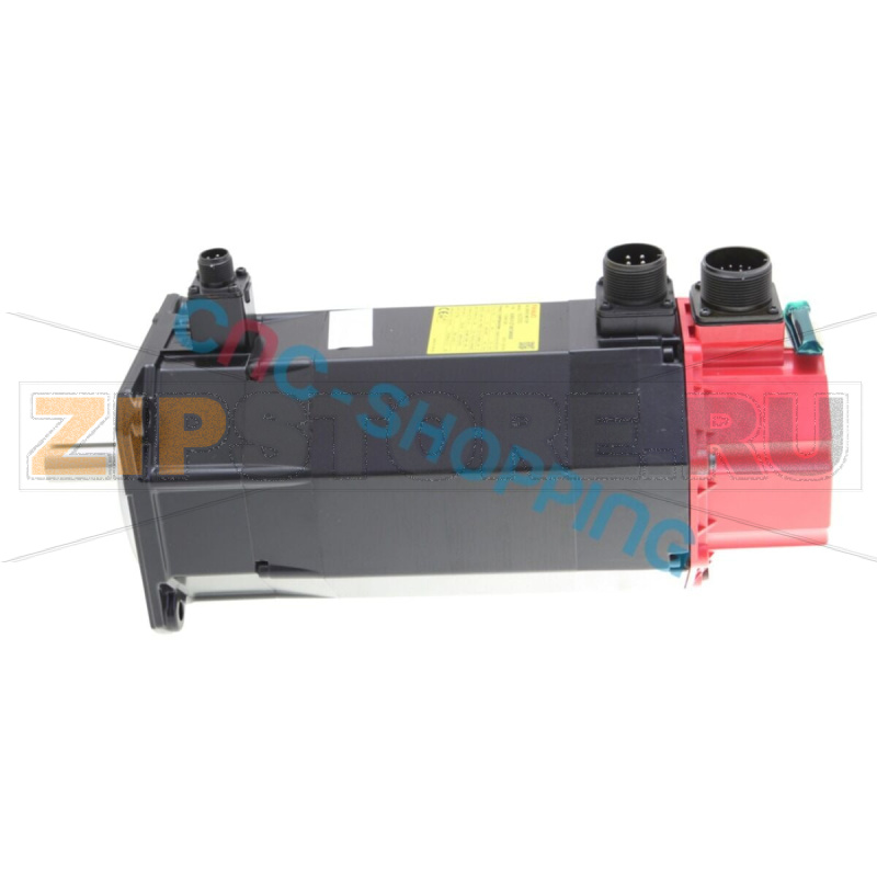 Серводвигатель с прямым валом, шпонкой и тормозом Fanuc A06B-0127-B675#0008 