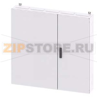 ALPHA 400 НАСТЕННЫЙ РАСПРЕДЕЛИТ.ШКАФ ПУСТОЙ (FLAT PACK) IP43 1КЛАСС RAL 7035 В=1250 Ш=1300 Г=210 Siemens 8GK1102-6KK52