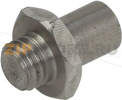 PERNO CERNIERA ø 8xh9,5 mm 