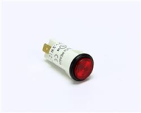 INDICATORE LUMINOSO, ROSSO, 125 V