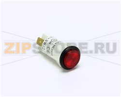 INDICATORE LUMINOSO, ROSSO, 125 V 