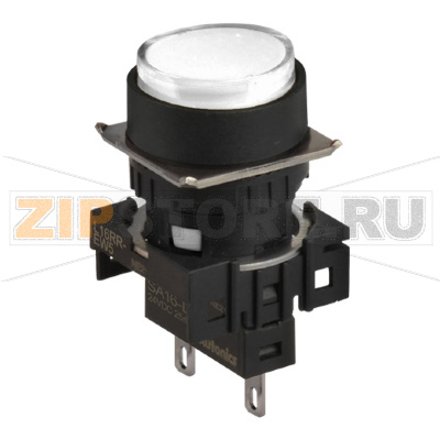 Лампа сигнальная, Ø отверстия: 16 мм Autonics L16RR-EW24 