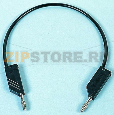 Провод испытательный 0.5 м, 16 A, 60 В/DC, желтый Hirschmann 934091103 