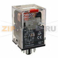 Реле электромеханическое Omron MKS3PI-5 110VAC