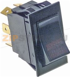 POWER SWITCH   RED   250V. 