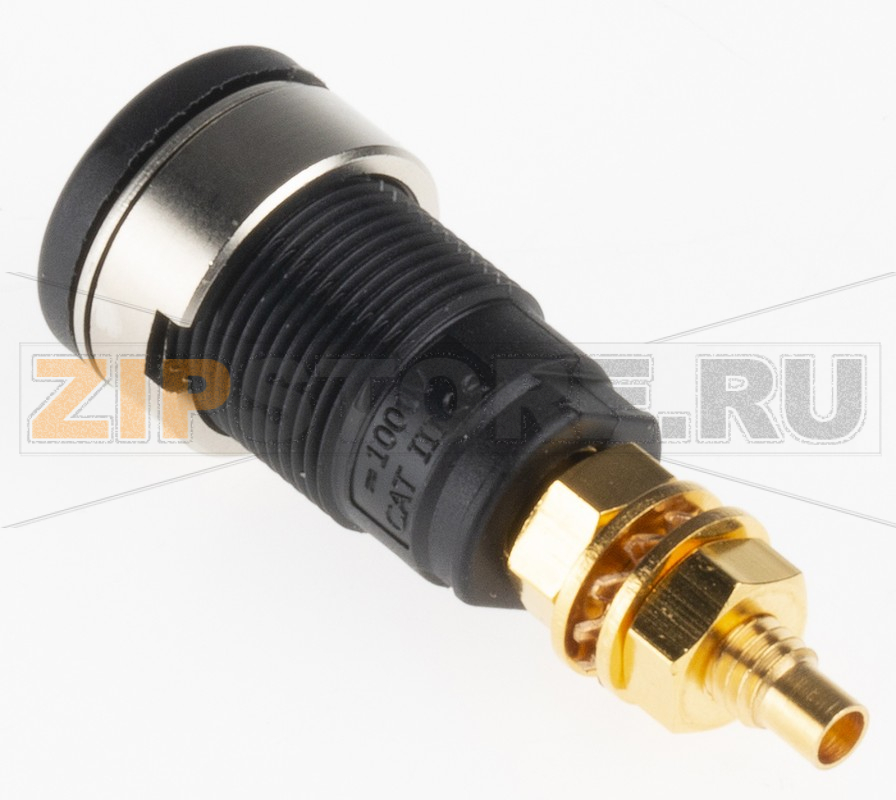 Штекер 4 мм, 32 A, 1000 В/AC/DC, черный Hirschmann 972354100 