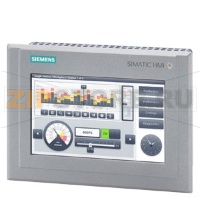 SIMATIC HMI, панель оператора TP700 Comfort Outdoor, панель серии Comfort, сенсорное управление, широкоформатный TFT-дисплей с диагональю 7 дюймов, 16 млн цветов, интерфейс Profinet, интерфейс MPI/PROFIBUS DP, 12 МБ пользовательской памяти, Windows CE 6.0