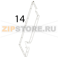 Fianco sinistro top L7 Tecnoinox PIN35E7