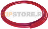 PE pipe 8x1mm, red