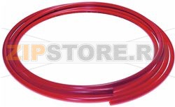 PE pipe 8x1mm, red 