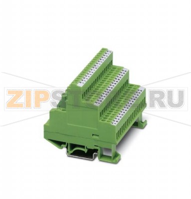 Модуль VARIOFACE Phoenix Contact FLK-PVB 2/48 с двумя шинами для распределения потенциалов (P1, P2), устанавливается на монтажную рейку NS 35/7,5 или NS 32.Минимальный заказ: 1 шт.Упаковка: 1 шт.