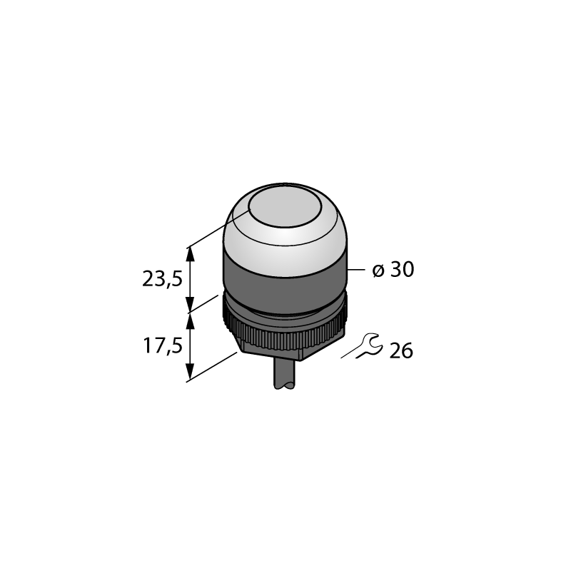 Датчик емкостный Turck K30RPT2FRXD 