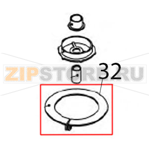 Anello per gruppo centrale Ø: 70.5 Vortmax DDM 660 Anello per gruppo centrale Ø: 70.5 Vortmax DDM 660Запчасть на деталировке под номером: 32