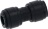 INTERMEDIATE CONNECTION OF PLASTIC ø 8 m