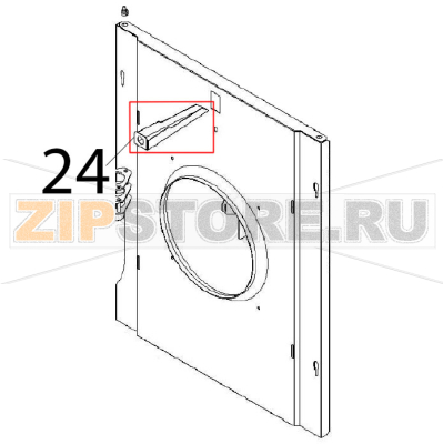 Water entry profile Angelo Po FC1011G Water entry profile Angelo Po FC1011GЗапчасть на деталировке под номером: 24