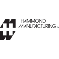 Корпус алюминиевый 187.5x119.5x37 мм, черный, 1 шт Hammond 1590DDFBK