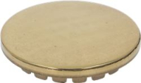 BURNER CAP PRINTED BRASS POLISHED