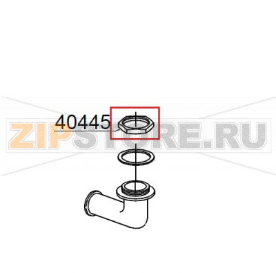 Stainless steel nut DIHR GS 40 Stainless steel nut DIHR GS 40Запчасть на деталировке под номером: 40445Название запчасти на английском языке: Stainless steel nut DIHR GS 40