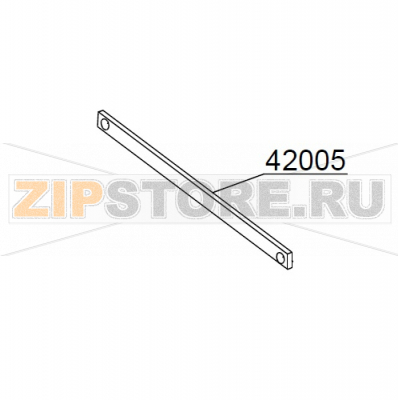 Left/right door rod DIHR GS 40 Left/right door rod DIHR GS 40Запчасть на деталировке под номером: 42005Название запчасти на английском языке: Left/right door rod DIHR GS 40