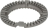 BURNER RING ALUMINIUM PRINT. REX CASTOR