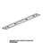 Bracket for cheftop h100 feet Unox XVC 305E 