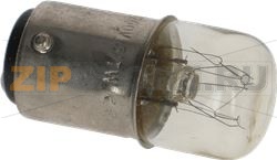 ЛАМПОЧКА ПЕЧИ ИНДИКАТОРНАЯ BA15D 7ВТ 230В 