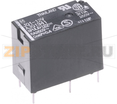 Реле электромагнитное 12 В/DC, 5 А, 1 шт Panasonic JQ1B12F 