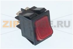 INTERRUPTEUR ROUGE MOMENTANE 