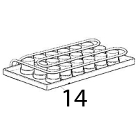 Assieme evaporatore, grande Scotsman B 40