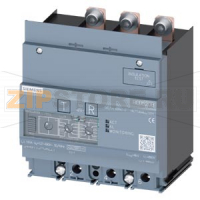 residual current device RCD520B Basic RCD type B or B+ load-side mounted rated resid. current 0.03...5A adjustable tv 0...10,000ms 3-pole In=160A Ue=127-690V accessory for: 3VA1 Siemens 3VA9113-0RL21
