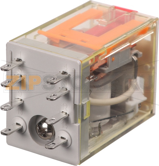 Реле миниатюрное (2CO), 7A, AC 12V Shenler RKE2CO512LT 