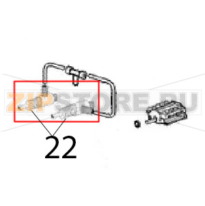 Cock 3/8&quot;&quot; Angelo Po 31PIE6 Cock 3/8"" Angelo Po 31PIE6Запчасть на деталировке под номером: 22
