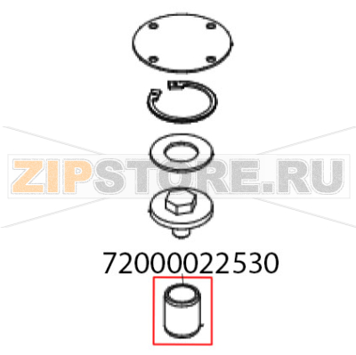 Кольцо внутреннее 1R 20х25х30 Abat ЛГ-150/40Г-02 Кольцо внутреннее 1R 20х25х30 Abat ЛГ-150/40Г-02Запчасть на деталировке под номером: 72000022530