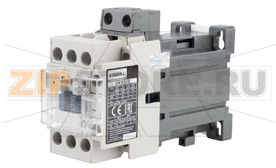 Контактор 9 А, 24 В/DC, 1NO+1NC, 3 полюса, IP20 Kripal UKD1-9-11-24DC 