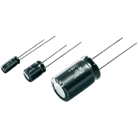Конденсатор электролитический 2.5 мм, 100 мкФ, 25 V, 20 %, (ØxL) 6.3x11.2 мм Panasonic ECA1EM101